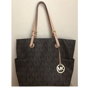 Michael Kors Logo Tote Handbag